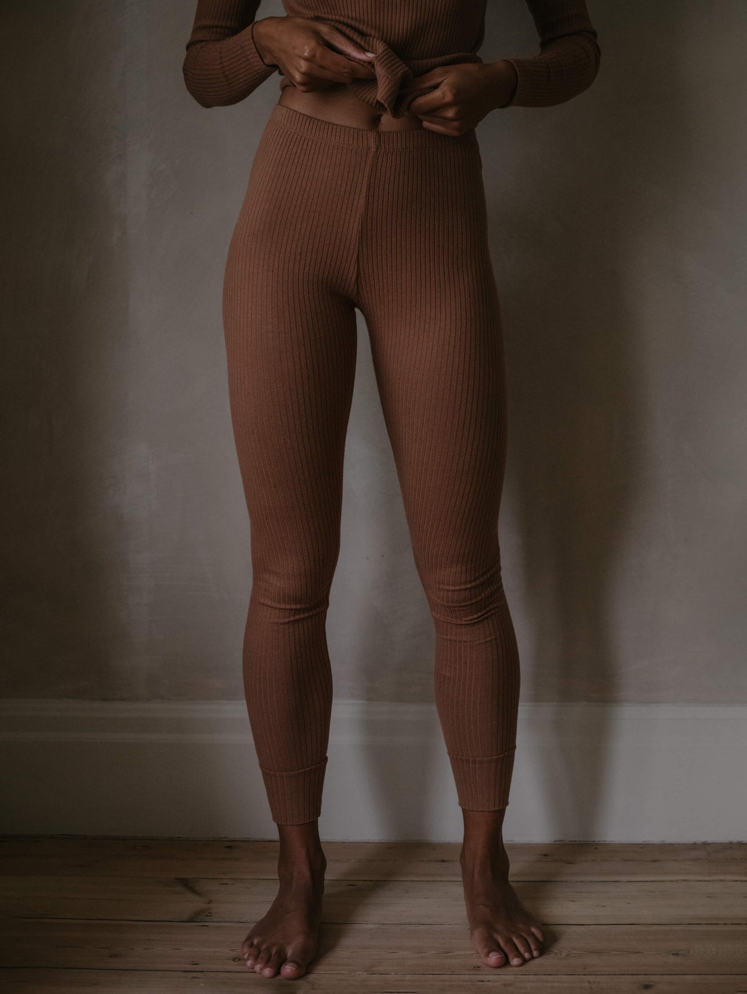 The Ribbed Legging - Women&