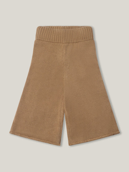 The Wide Leg Knit Trouser