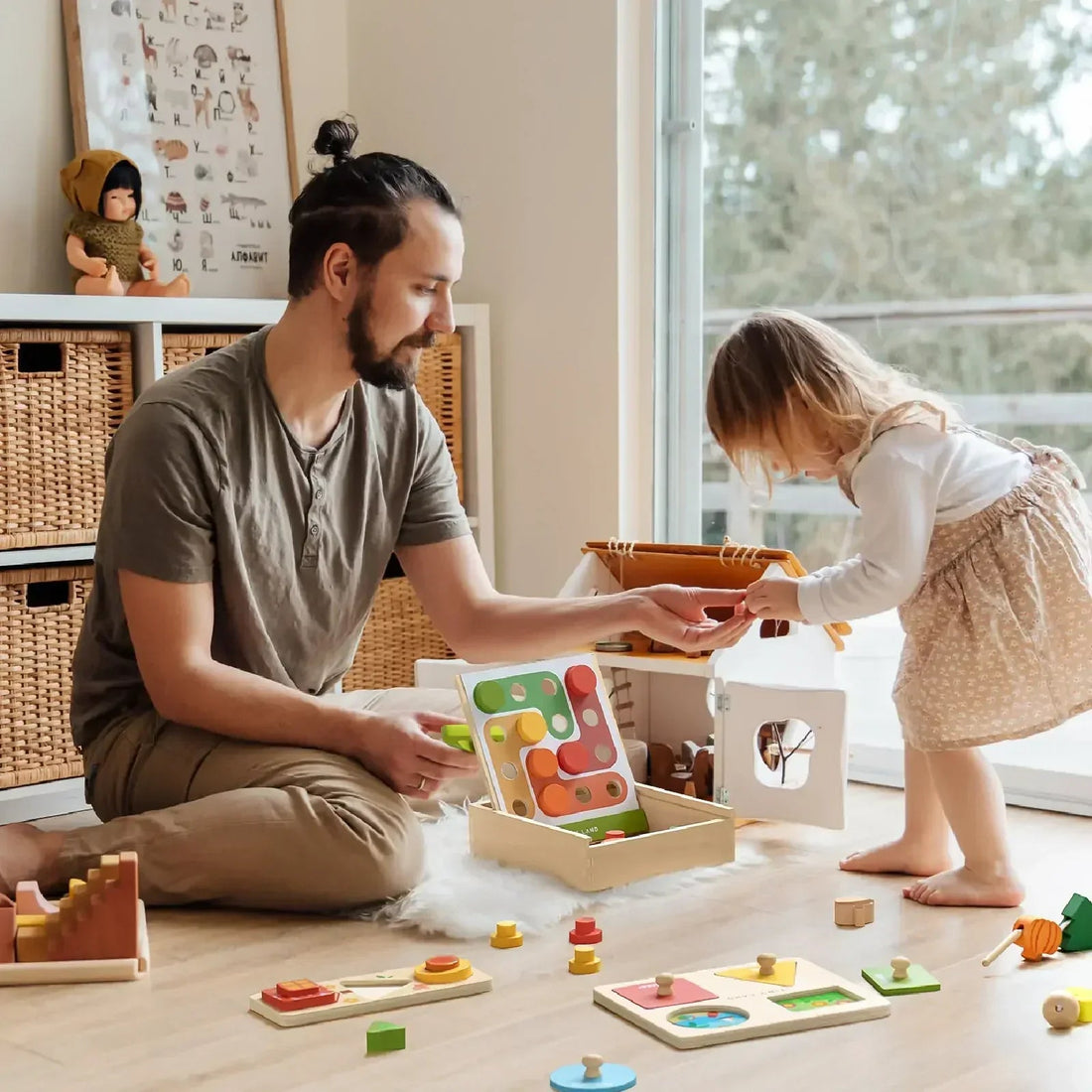 Tiny Land® Montessori Toys for Toddlers (18 - 24month) - Tenth & Pine - wooden toys -