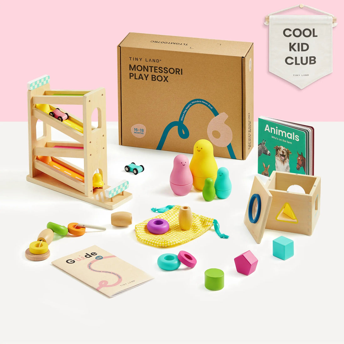 Tiny Land® Montessori Toys Set for Toddlers (16 - 18 month) - Tenth & Pine -