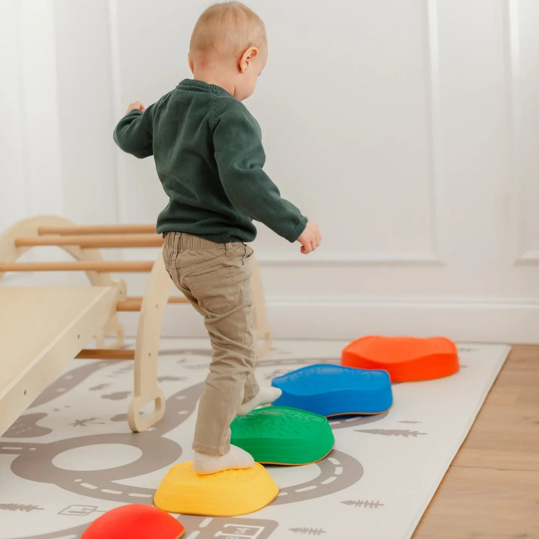 Tiny Land® Stepping Stones - Rainbow Color - Tenth & Pine - stepping stones -