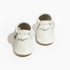 Toasted Bright White Moccasin Baby Shoe - Tenth & Pine - Moccasin - Soft Sole - 1