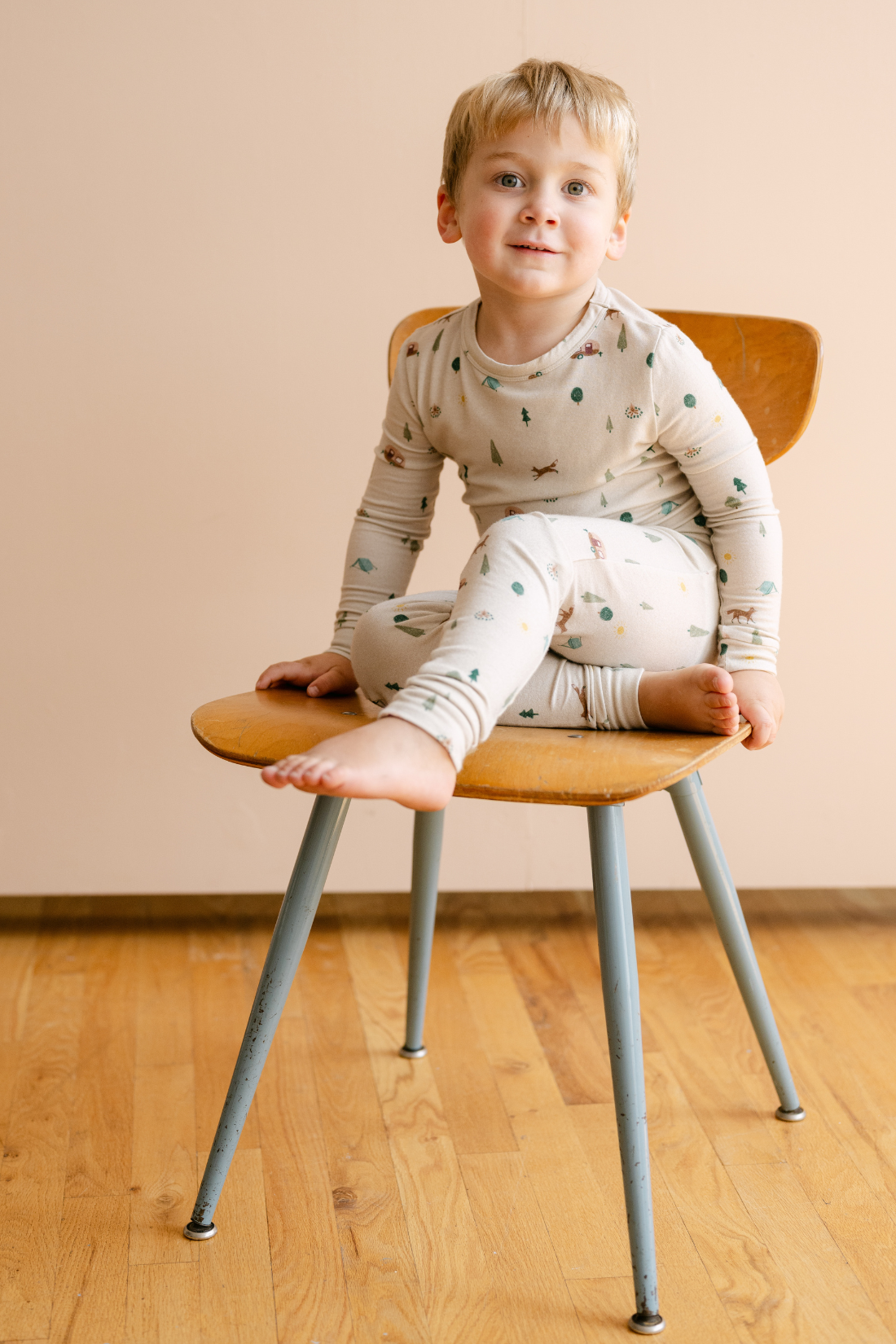 Toddler Modal Pajama Set in Camping