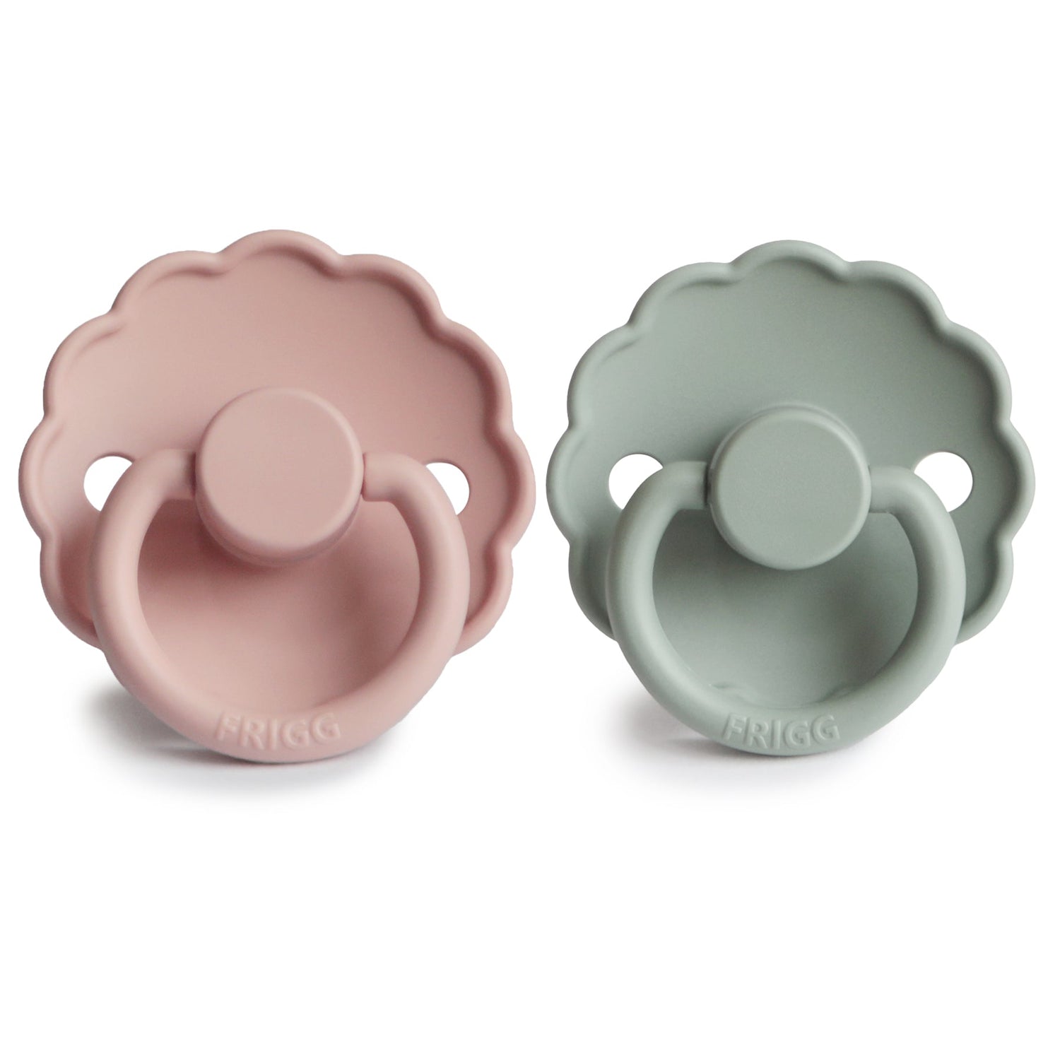FRIGG Daisy Silicone Pacifier 2 - Pack - Tenth &amp; Pine - FRIGG PACIFIERS - 6 - 18 months - Cream/Lupine