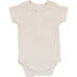 Vanilla Organic Cotton Ribbed Snap Bodysuit - Tenth & Pine - NB - Mebie Baby