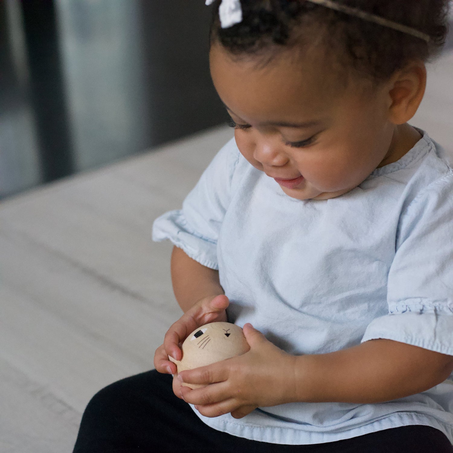 Wood Stacker - Cat - Tenth &amp; Pine - Wooden Toys - 