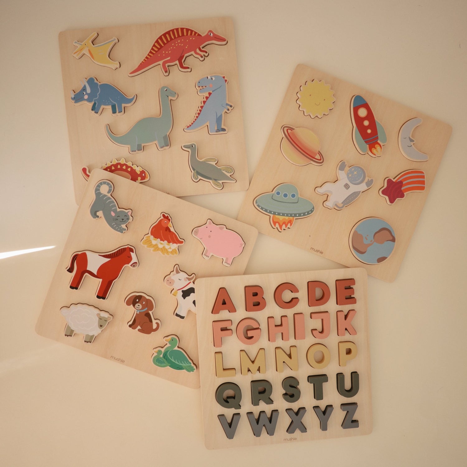 Wooden Farm Puzzle - Tenth &amp; Pine - Wooden Puzzle - 