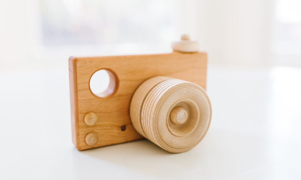Wooden Toy Camera - Tenth &amp; Pine - Wooden Toy - 