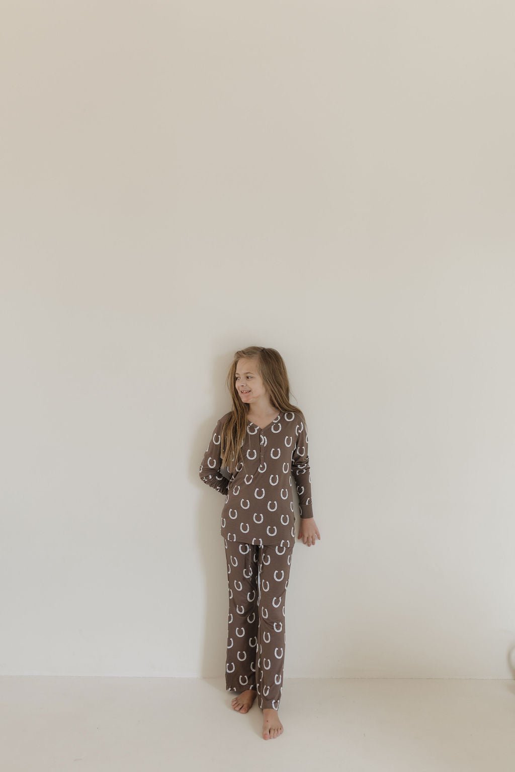 Youth Flare Bamboo Pajamas | Giddy Up - Tenth &amp; Pine - Pajamas - 10/12 Years