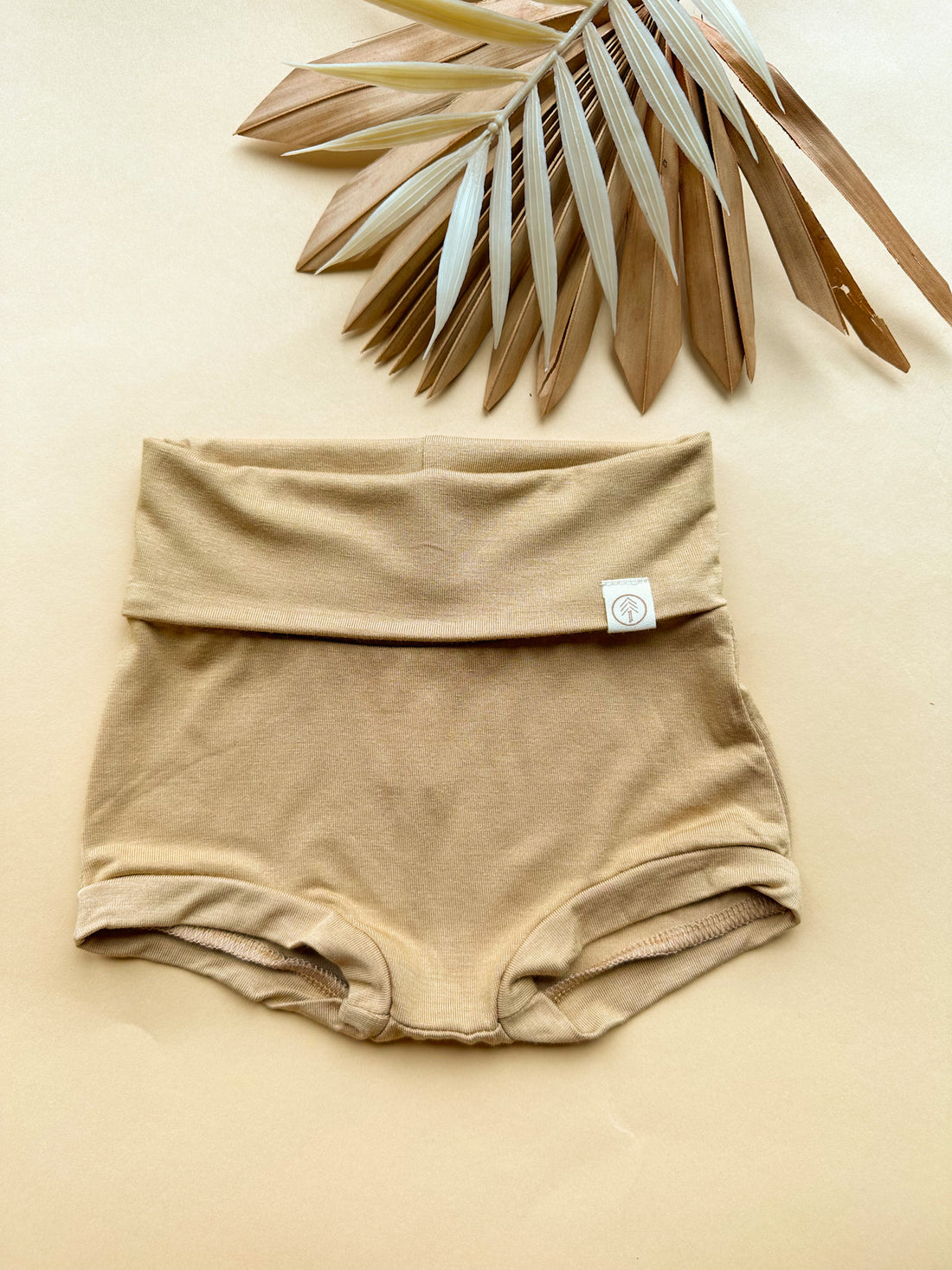 3T, 4T, 5T | Fold Over Bloomers | Goldenrod | Bamboo